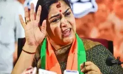 महिला भाजपा नेता को पुराना ढोल बताने वाला नेता गिरफ्तार