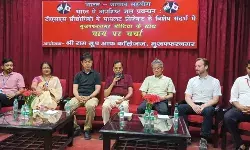 श्रीराम कॉलेज में मीडिया के साथ की गई चाय पर चर्चा