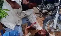 पत्नी से अवैध संबंधों के शक में दोस्त का गला चीरकर पी गया खून