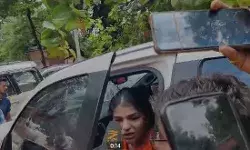 बजरंग पूनिया और साक्षी मलिक भीम आर्मी चीफ से मिलने पहुंचे बजरंग पूनिया और साक्षी मलिक भीम आर्मी चीफ से मिलने पहुंचे