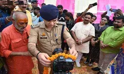 पुलिस कप्तान ने लघु फिल्म हेलमेट का किया शुभ मुहूर्त पुलिस कप्तान ने लघु फिल्म हेलमेट का किया शुभ मुहूर्त