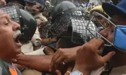 भाजपा कार्यकर्ताओं पर लाठीचार्ज में महामंत्री की हुई मौत भाजपा कार्यकर्ताओं पर लाठीचार्ज में महामंत्री की हुई मौत