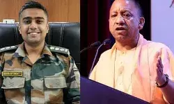 कैप्टन को सीएम योगी ने दी श्रद्धांजलि- 50 लाख की दी .....