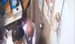 दरोगा ने बुजुर्ग को मारे थप्पड़- CCTV कैमरे में घटना हुई कैद- होगी जांच