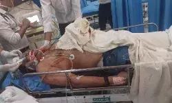 दिनदहाड़े भाजपा नेता को राजधानी में मारी गोली - अस्पताल में भर्ती