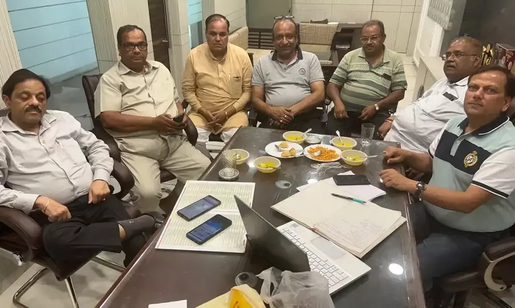 लघु उद्योग भारती की हुई मीटिंग -15 अगस्त को करेंगे ध्वजारोहण