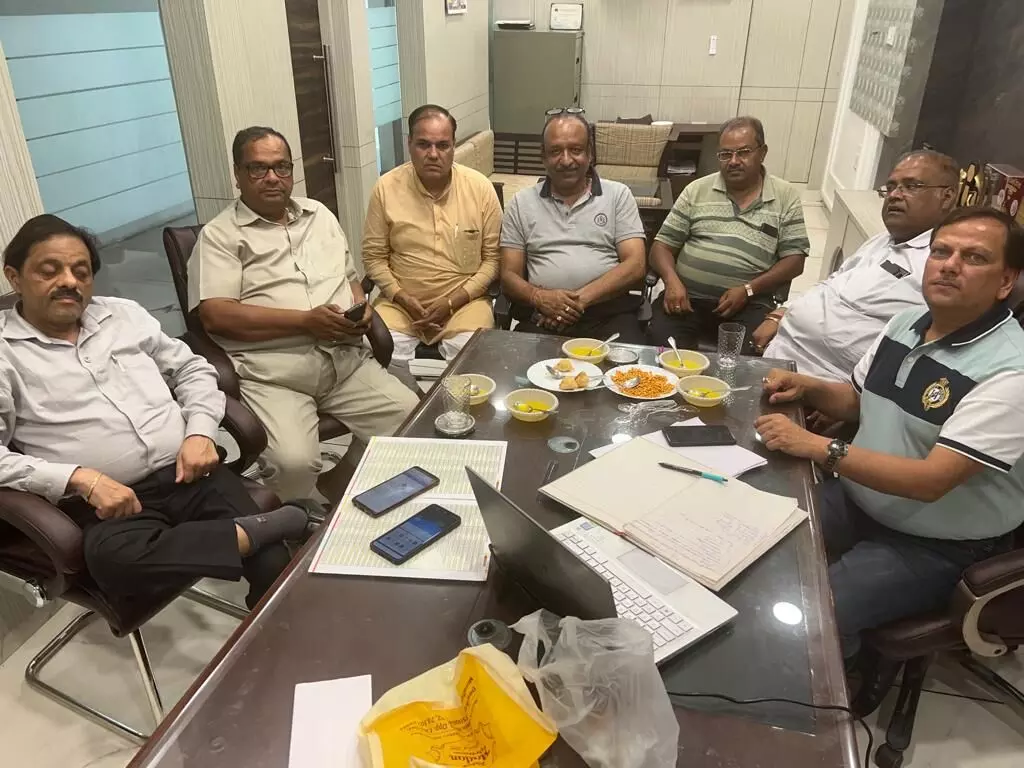 लघु उद्योग भारती की हुई मीटिंग -15 अगस्त को करेंगे ध्वजारोहण
