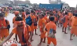 साथी के घायल होने से कावड़ियों ने हाईवे पर लगाया जाम- घंटों तक.. साथी के घायल होने से कावड़ियों ने हाईवे पर लगाया जाम- घंटों तक..