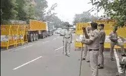 किसान की मौत से उबाल- चंडीगढ़ कूच-मोहाली बॉर्डर किया सील