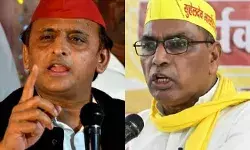 मुस्लिमों को लेकर राजभर का अखिलेश यादव पर हमला बोले..