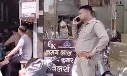 गई थी जेवरात खरीदने- सर्राफ की दुकान पर लुटवा बैठी चेन- CCTV में कैद