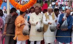 राज्यमीन चिताला की 1 लाख मत्स्य बीज रिवर रैंचिंग का कार्यक्रम सम्पन्न राज्यमीन चिताला की 1 लाख मत्स्य बीज रिवर रैंचिंग का कार्यक्रम सम्पन्न