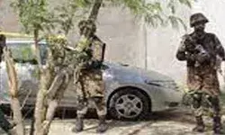 आतंकवादियों के साथ मुठभेड़, एक सैनिक की मौत आतंकवादियों के साथ मुठभेड़, एक सैनिक की मौत