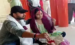 थाने के भीतर सजा मंडप- शबनम ने लिए नितिन संग फेरे- बाप करता रहा...