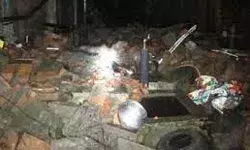 मकान का छज्जा गिरने से दो महिलाओं की मौत- कई लोग घायल