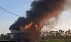 BJP दफ्तर में लगाई आग- BJP अध्यक्ष के घर भीड़ का हमला BJP दफ्तर में लगाई आग- BJP अध्यक्ष के घर भीड़ का हमला