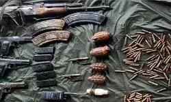 सुरक्षा बलों ने हथियारों व गोला-बारूद के भंडार का किया भंडाफोड़