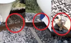 वंदे भारत ट्रेन को पलटने की साजिश- ट्रैक पर रखा लोहा पत्थर