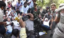 सांसद की गिरफ्तारी पर AAP का बवाल-भिड़ंत के बाद एक्शन में पुलिस सांसद की गिरफ्तारी पर AAP का बवाल-भिड़ंत के बाद एक्शन में पुलिस