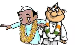 दोनों हाथ में लड्डू-एक बाप की पांच संतान- दो OBC एवं तीन SC