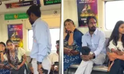 बांधी चोटी व मांग में भरा सिंदूर- मेट्रो में घुसे लड़के ने किया बांधी चोटी व मांग में भरा सिंदूर- मेट्रो में घुसे लड़के ने किया