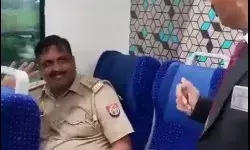 वंदे भारत में भी चला दरोगा की वर्दी का सिक्का- जली कटी सुनाने के.... वंदे भारत में भी चला दरोगा की वर्दी का सिक्का- जली कटी सुनाने के....