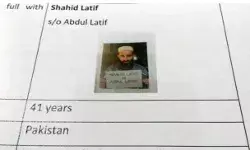 पठानकोट हमले के मास्टरमाइंड शाहिद लतीफ को गोलियों से भूना