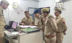 एसपी सिटी ने थाने का किया आकस्मिक निरीक्षण- लिया व्यवस्थाओं का जायजा