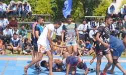 श्रीराम कॉलेज में हुआ टीम के चयन हेतु ट्रायल- खिलाड़ियों ने दिखाया दमखम