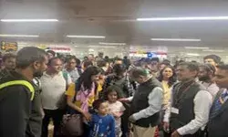 ऑपरेशन अजय- इजराइल से 235 भारतीयों को लेकर दूसरी उड़ान दिल्ली पहुंची ऑपरेशन अजय- इजराइल से 235 भारतीयों को लेकर दूसरी उड़ान दिल्ली पहुंची