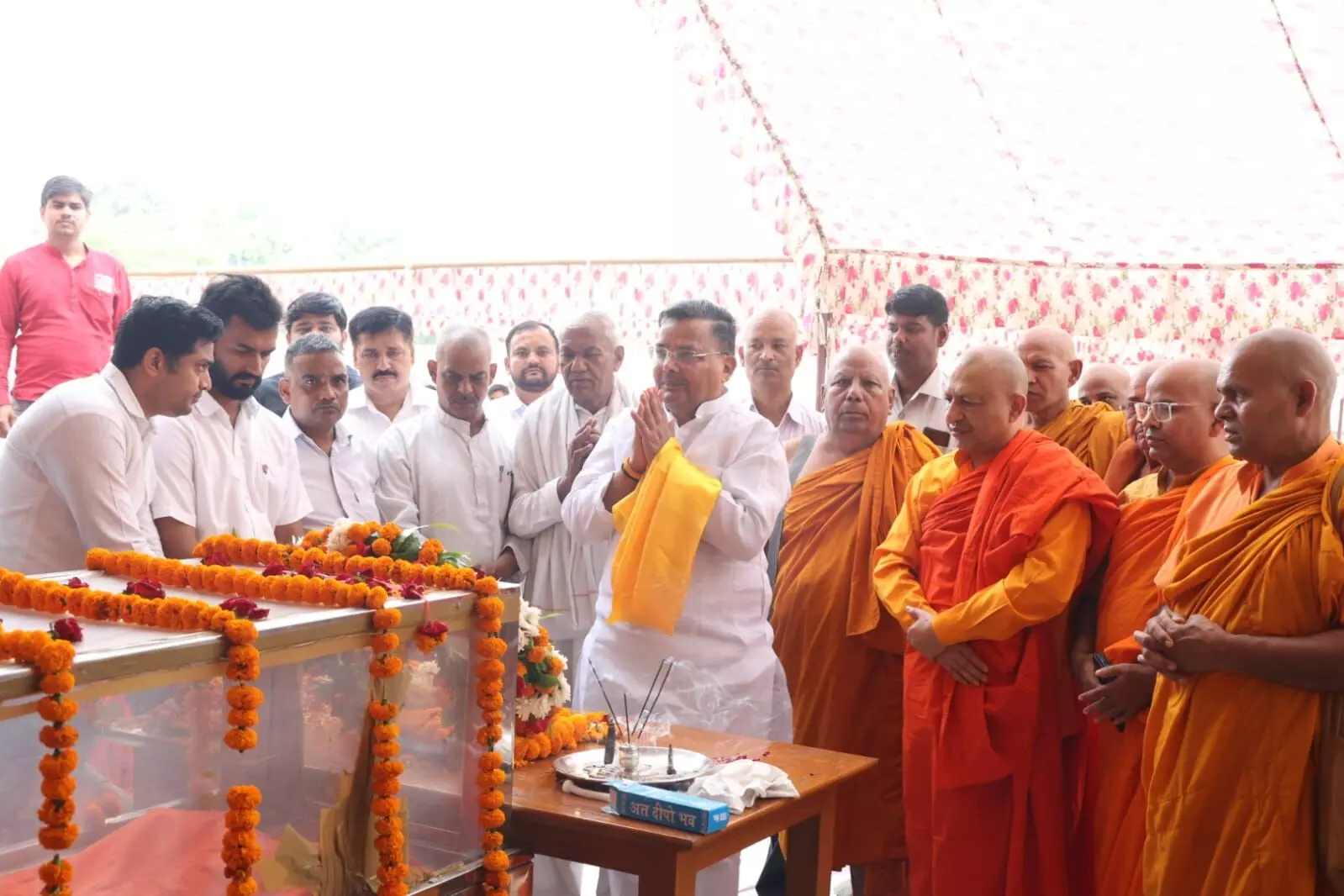 भदंत शांति मित्र का जीवन समाज को जोड़ने के लिए समर्पित था- जयवीर सिंह