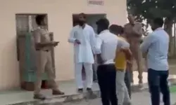 BJP MLA के बेटे का जलवा- थाने में बकी पुलिस को गालियां BJP MLA के बेटे का जलवा- थाने में बकी पुलिस को गालियां