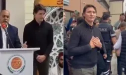 अपने ही देश में ट्रूडो की फजीहत- मंच से नहीं बोलने दिया- शेम शेम के...