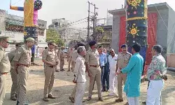 ADG ने SSP के साथ किया रावण दहन स्थल का निरीक्षण- दिए निर्देश
