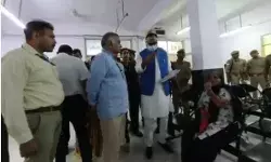 डिप्टी CM का अस्पतालों का दौरा- पहले से सजी थी फील्डिंग- सभी चकाचक
