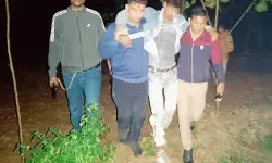 गाय काटने पहुंचे गौकशो ने किया पुलिस का मुकाबला- एक गौकश को लगी गोली