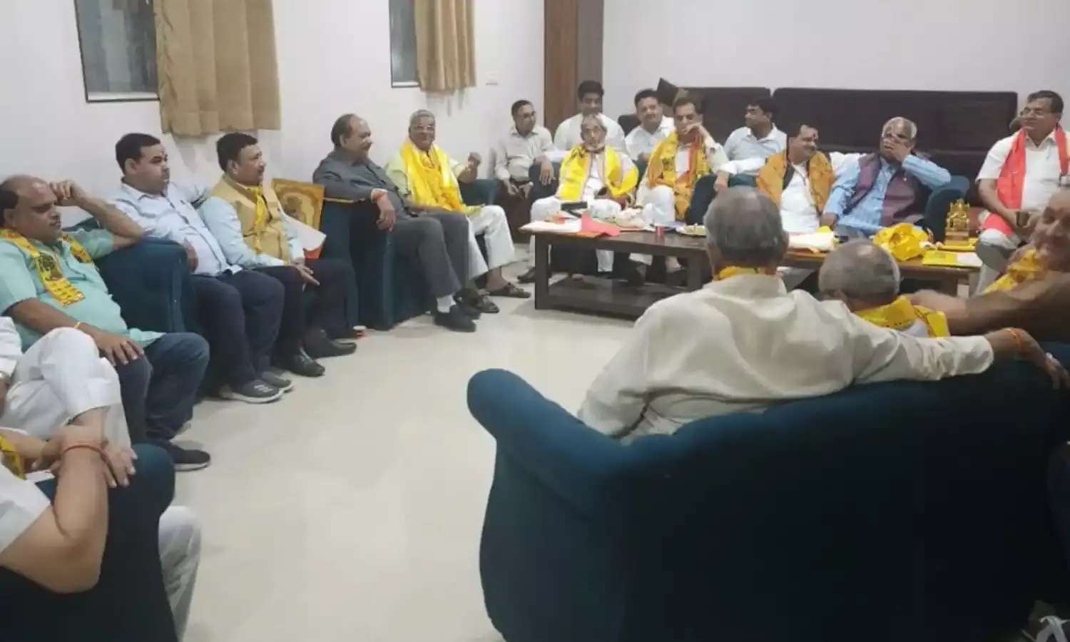 महासम्मेलन को लेकर की गयी चर्चा- संगठन को मजबूत करने पर दिया जोर