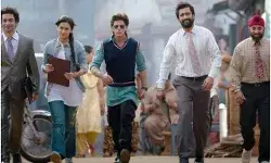 शाहरूख खान की फिल्म डंकी का टीजर रिलीज शाहरूख खान की फिल्म डंकी का टीजर रिलीज