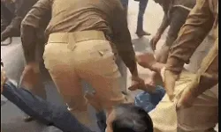 BJP दफ्तर के बाहर शिक्षक अभ्यर्थियों का बवाल- पुलिस ने टांगे घसीटकर...