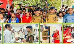 कप्तान ने स्वामियों को सौंपे 15 लाख के खोये हुए 121 मोबाइल- लोग हुए खुश कप्तान ने स्वामियों को सौंपे 15 लाख के खोये हुए 121 मोबाइल- लोग हुए खुश