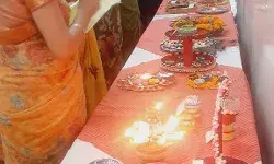 दीपावली के अवसर पर SRGC के विभिन्न कॉलेजो में हुई रंगोली प्रतियोगिताएं