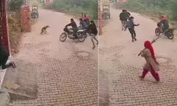 गोली बरसा रहे शूटरों पर भारी पड़ी महिला- छुड़ाएं शूटरों के छक्के