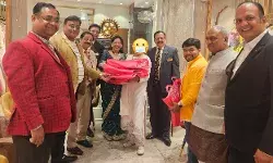 रोटरी क्लब ने जरूरतमंद कन्या के विवाह के लिए साड़ियां की वितरित रोटरी क्लब ने जरूरतमंद कन्या के विवाह के लिए साड़ियां की वितरित