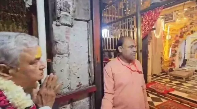माथा टेक बोले किरोड़ी लाल- जिस पर होगी बालाजी की कृपा वही होगा CM