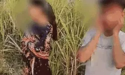 प्रेमलाप करते पकडे प्रेमी प्रेमिका से उठक बैठक लगवाई-गन्ने से की पिटाई