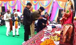 नव वर्ष के उपलक्ष में जिला कारागार में हुआ भजन संध्या का आयोजन