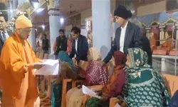 नववर्ष के प्रथम दिन कड़ाके की ठंड में भी आयोजित हुआ जनता दर्शन