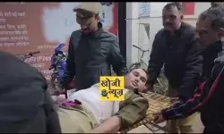 दबिश देने गई पुलिस पार्टी पर आरोपी ने की फायरिंग - सिपाही के लगी गोली दबिश देने गई पुलिस पार्टी पर आरोपी ने की फायरिंग - सिपाही के लगी गोली