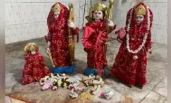 भक्तिमय माहौल के बीच तनाव की साजिश- तोड़ी भगवान राम हनुमान की मूर्तियां भक्तिमय माहौल के बीच तनाव की साजिश- तोड़ी भगवान राम हनुमान की मूर्तियां