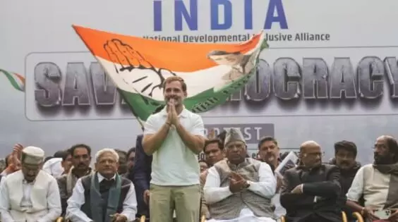 राहुल की न्याय यात्रा पर शुरू होने से पहले ब्रेक- मैदान देने से इनकार